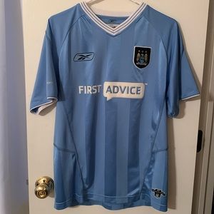 Reebok Manchester City jersey